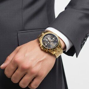 New Authentic VERSUS VERSACE Chrono Lion Bracelet Watch